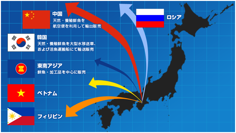 日本食を大阪からアジアへ！<